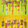 Χειροποίητες Πασχαλινές Λαμπάδες σε διάφορα σχέδια και χρώματα