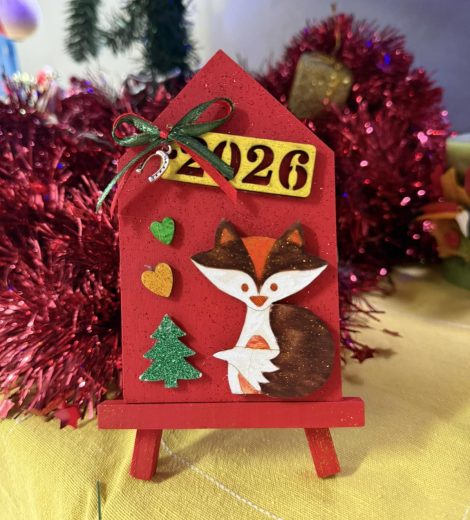 Handmade Wooden Charms - Little house